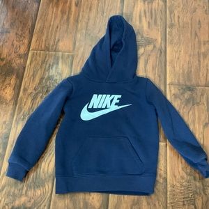 3t Nike blue pullover hoodie in excellent condition
